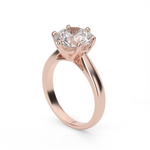 Load image into Gallery viewer, Tulip Diamond Engagement Ring
