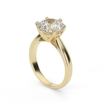 Load image into Gallery viewer, Tulip Diamond Engagement Ring
