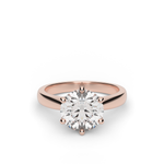 Load image into Gallery viewer, Tulip Diamond Engagement Ring
