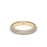 Load image into Gallery viewer, Triple Row Pavé Diamond Ring
