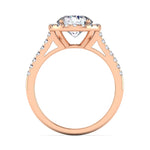 Load image into Gallery viewer, Celestial Halo Engagement Ring
