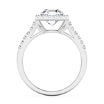 Load image into Gallery viewer, Celestial Halo Engagement Ring
