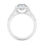 Load image into Gallery viewer, Celestial Halo Engagement Ring
