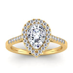 Load image into Gallery viewer, Pear-Yellow Gold|Pear|14K Yellow Gold|18K Yellow Gold
