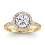 Load image into Gallery viewer, Round-Yellow Gold|Round|14K Yellow Gold|18K Yellow Gold
