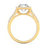 Load image into Gallery viewer, Celestial Halo Engagement Ring
