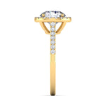 Load image into Gallery viewer, Celestial Halo Engagement Ring
